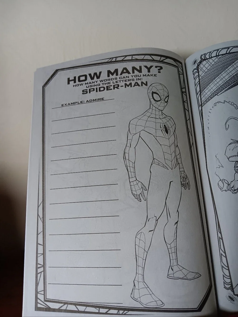 Bendon spiderman jumbo